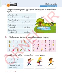 1. Sınıf 4x4'lük Tatil Tekrar Seti | 12 Fasikül+Bilişsel Etkinlikler-2025 - 6