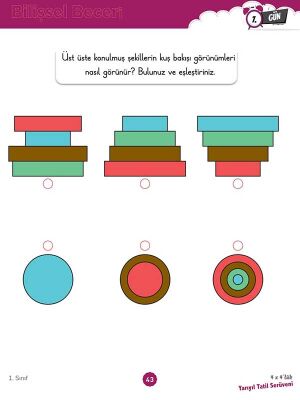 1. Sınıf 4x4’lük Yarıyıl Tatil Serüveni – Bilişsel Etkinlikler 2026 - 5