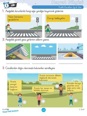 1. Sınıf 4x4’lük Yarıyıl Tatil Serüveni – Bilişsel Etkinlikler 2026 - 6