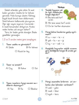 2. Sınıf 4x4’lük Yarıyıl Tatil Serüveni – Bilişsel Etkinlikler 2026 - 3