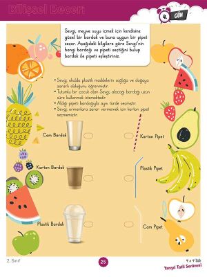 2. Sınıf 4x4’lük Yarıyıl Tatil Serüveni – Bilişsel Etkinlikler 2026 - 4