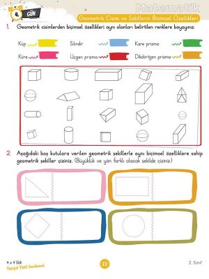 2. Sınıf 4x4’lük Yarıyıl Tatil Serüveni – Bilişsel Etkinlikler 2026 - 6