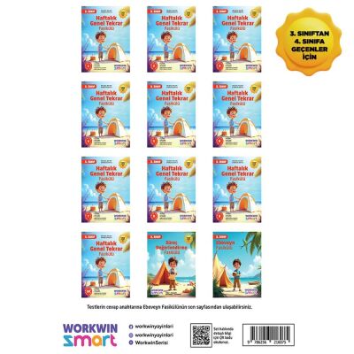 3. Sınıf 4x4'lük Tatil Tekrar Seti | 12 Fasikül+Bilişsel Etkinlikler-2025-2026 - 4