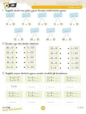 3. Sınıf 4x4’lük Yarıyıl Tatil Serüveni – Bilişsel Etkinlikler 2026 - 18