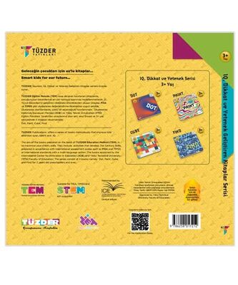 3+ Yaş IQ Dikkat ve Yetenek Seti (Dot-Paint-Cube-Find) | TÜZDER - 6