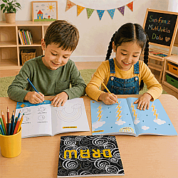 3+ Yaş 4'lü Set | IQ, Dikkat ve Yetenek Geliştiren Kitaplar Serisi - 4