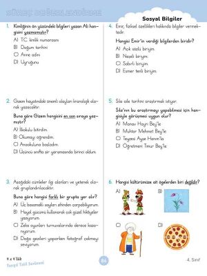 4. Sınıf 4x4’lük Yarıyıl Tatil Serüveni – Bilişsel Etkinlikler 2026 - 10