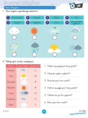 4. Sınıf 4x4’lük Yarıyıl Tatil Serüveni – Bilişsel Etkinlikler 2026 - 5
