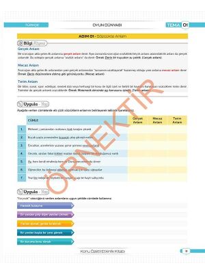 5. Sınıf Tüm Dersler Konu Özetli Yazılı Hazırlık Seti 1 ve 2. Dönem - 7