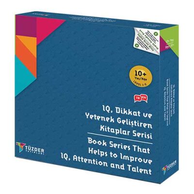 10+ Yaş 6'LI SET / IQ, Dikkat ve Yetenek Geliştiren Kitaplar Serisi - 1