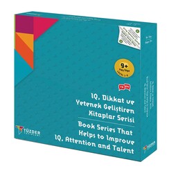 9+ Yaş 6'LI SET / IQ, Dikkat ve Yetenek Geliştiren Kitaplar Serisi - TÜZDER Yayınları