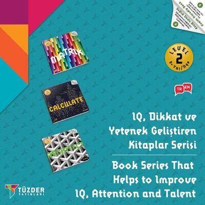 6'LI SET 9+ Yaş / IQ, Dikkat ve Yetenek Geliştiren Kitaplar Serisi - 3