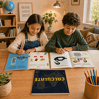 9+ Yaş 6'LI SET | IQ, Dikkat ve Yetenek Geliştiren Kitaplar Serisi - 6