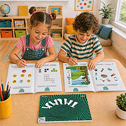 6+ Yaş 9'LU SET | IQ, Dikkat ve Yetenek Geliştiren Kitaplar Serisi - 7
