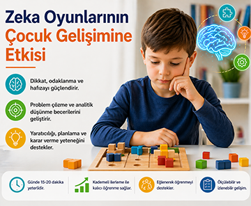 Zeka Oyunlarının Çocuk Gelişimine Etkisi