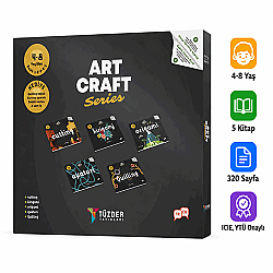 ART CRAFT-El Becerileri Seti 4-8 Yaş 5 Kitap - TÜZDER Yayınları