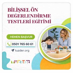 Bilişsel Ön Değerlendirme Testleri Eğitimi Online - Online - TÜZDER