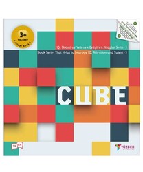 CUBE (3+ Yaş) / IQ Dikkat Ve Yetenek Geliştiren Kitaplar Serisi - 2