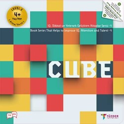 CUBE (4+ Yaş) / IQ Dikkat Ve Yetenek Geliştiren Kitaplar Serisi - 4