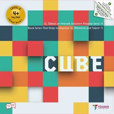 CUBE (4+ Yaş) / IQ Dikkat Ve Yetenek Geliştiren Kitaplar Serisi