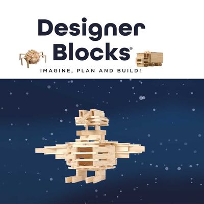 Designer Blocks 100 Doğal Ahşap Parça 3+ Yaş 1+ Oyuncu - 3