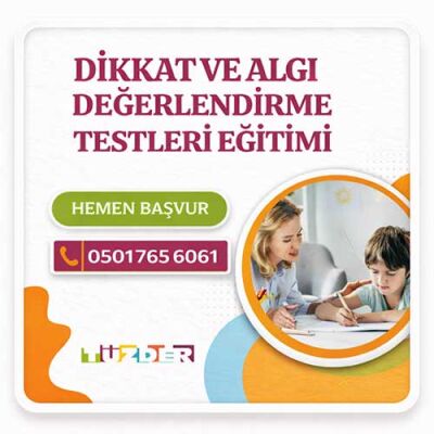 Dikkat ve Algı Değerlendirme Testleri Eğitimi - Online - 1