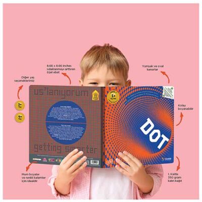 DOT (5+ Yaş) / IQ, Dikkat ve Yetenek Geliştiren Kitaplar Serisi - 9