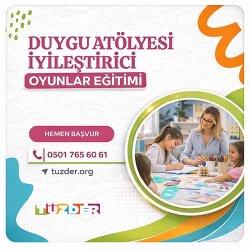 Duygu Atölyesi ve İyileştirici Oyunlar Eğitimi-Online - TÜZDER