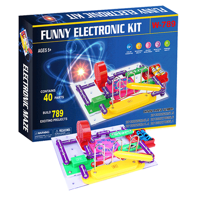 Funny Electronic Kit Eğlenceli ve Öğretici Elektronik Deney Seti 100+ Deney 5+ Yaş - 8