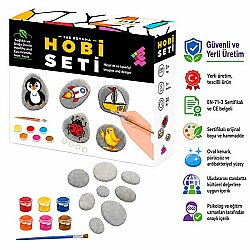 Hobi Seti Taş Boyama 3+ Yaş 1+ Oyuncu - 6