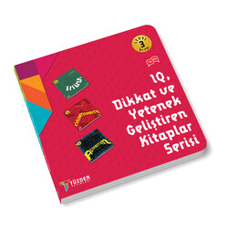 6+ Yaş LEVEL 3 / IQ, Dikkat ve Yetenek Geliştiren Kitaplar Serisi - TÜZDER Yayınları