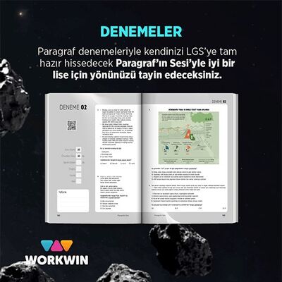 LGS Çözüm Rehberi ile Paragraf'ın Sesi Soru Bankası Workwin Plus - 5