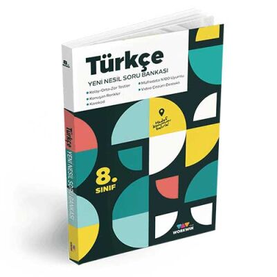 LGS Türkçe Yeni Nesil Soru Bankası Workwin Plus - 1