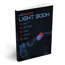 LGS Yeni Nesil Sorular ve Detaylı Çözümlerle Lightbook Sayısal (Matematik, Fen Bilimleri) - 1