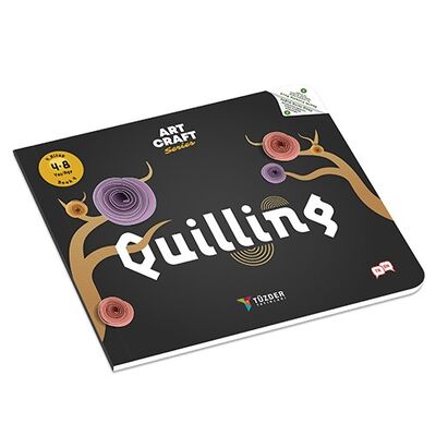 QUILLING Art Craft-El Becerileri Serisi 4-8 Yaş