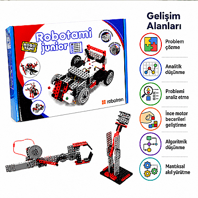 ROBOTAMI JUNIOR -1 Mekanik-Elektronik Robotik Seti 6+ YAŞ - 5