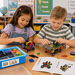 ROBOTAMI KIDS BASIC Mekanik-Elektronik Robotik Seti 4+ YAŞ - 2