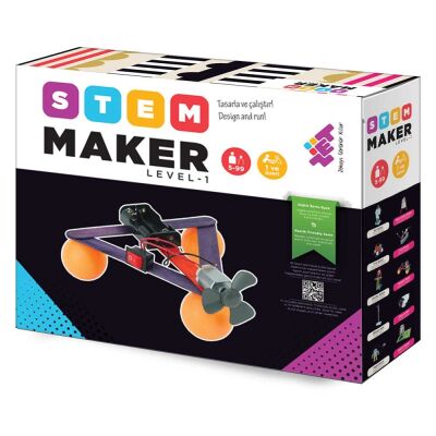 STEAM - MAKER ELEKTRONİK SETİ Level-1 5+ Yaş 1+ Oyuncu (Sadece Elektronik Malzemeler) - 2