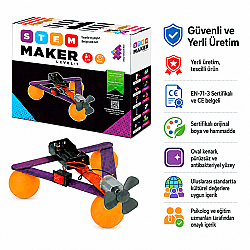 STEAM - MAKER ELEKTRONİK SETİ Level-1 5+ Yaş 1+ Oyuncu (Sadece Elektronik Malzemeler) - 6
