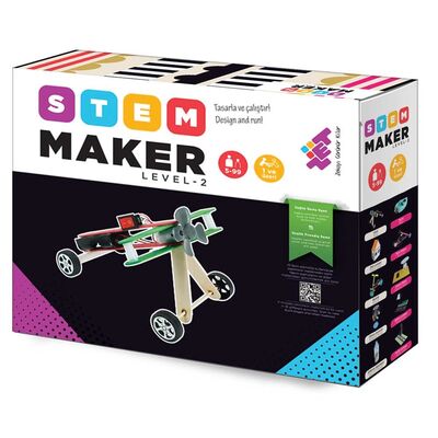 STEAM - MAKER ELEKTRONİK SETİ Level-2 5+ Yaş 1+ Oyuncu (Sadece Elektronik Malzemeler) - 6