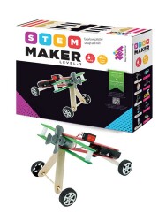 STEAM - MAKER ELEKTRONİK SETİ Level-2 5+ Yaş 1+ Oyuncu (Sadece Elektronik Malzemeler) - 1