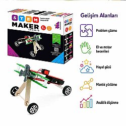 STEAM - MAKER ELEKTRONİK SETİ Level-2 5+ Yaş 1+ Oyuncu (Sadece Elektronik Malzemeler) - 5