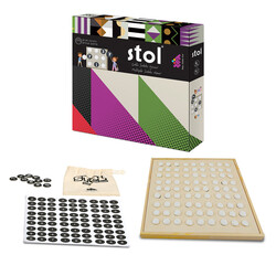 STOL Ahşap Çoklu Su Doku ve Zeka Oyunu 6+ Yaş 8 Oyuncu - ZET Zeka