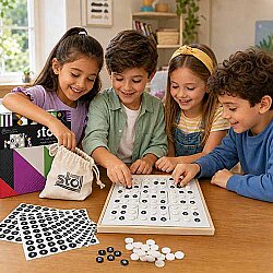 STOL Ahşap Çoklu Su Doku ve Zeka Oyunu 6+ Yaş 2-6 Oyuncu - 2