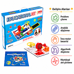 EDUCATIONAL KIT Eğlenceli ve Öğretici Elektronik Deney Seti 300+ Deney 8+ Yaş - 5