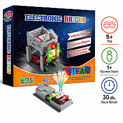 Electronic Bricks Elektronik Deney Seti 200+ Deney 5+ Yaş 1+ Oyuncu - TEACHER WANG