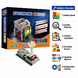 Electronic Bricks Elektronik Deney Seti 200+ Deney 5+ Yaş 1+ Oyuncu - 5