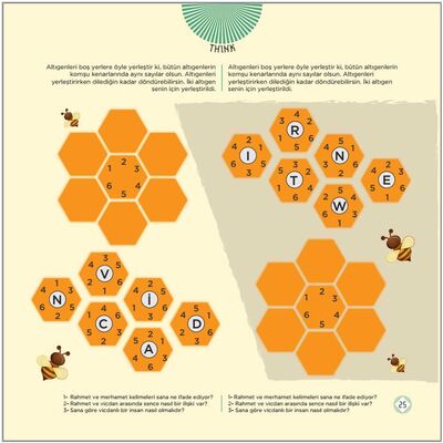 THINK 9+ Yaş / IQ, Dikkat ve Yetenek Geliştiren Kitaplar Serisi - 3