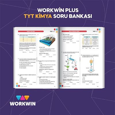 TYT Kimya Yeni Nesil Soru Bankası Workwin Plus - 3