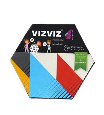 VIZ VIZ Dikkat ve Zeka Oyunu 4+ Yaş 8 Oyuncu - 4